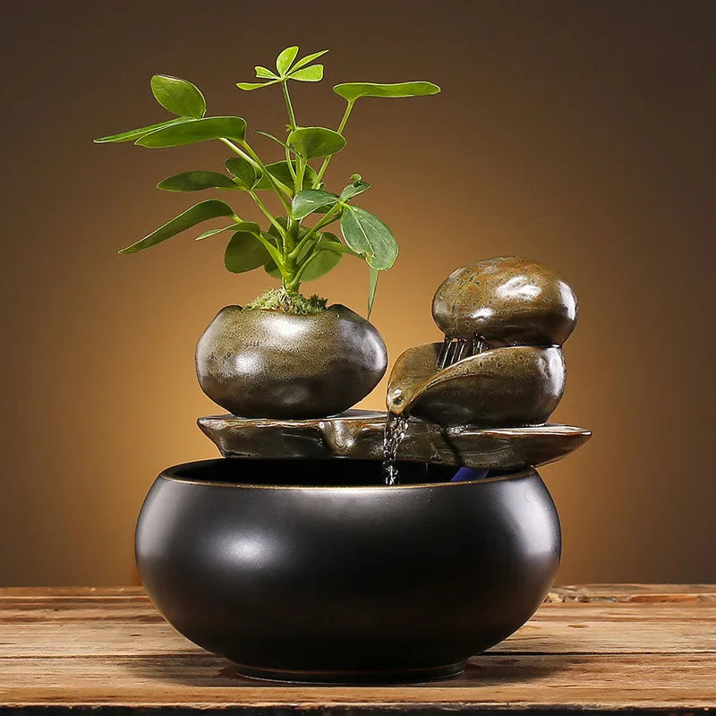 Fontaine à eau en céramique design - FLORALO