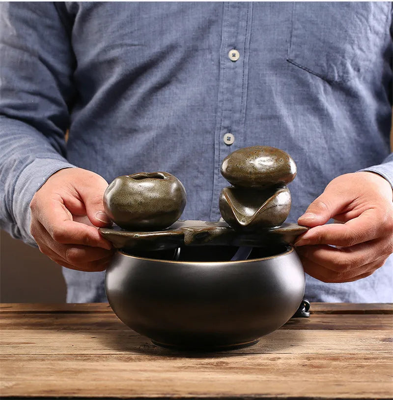 Fontaine à eau en céramique design - FLORALO