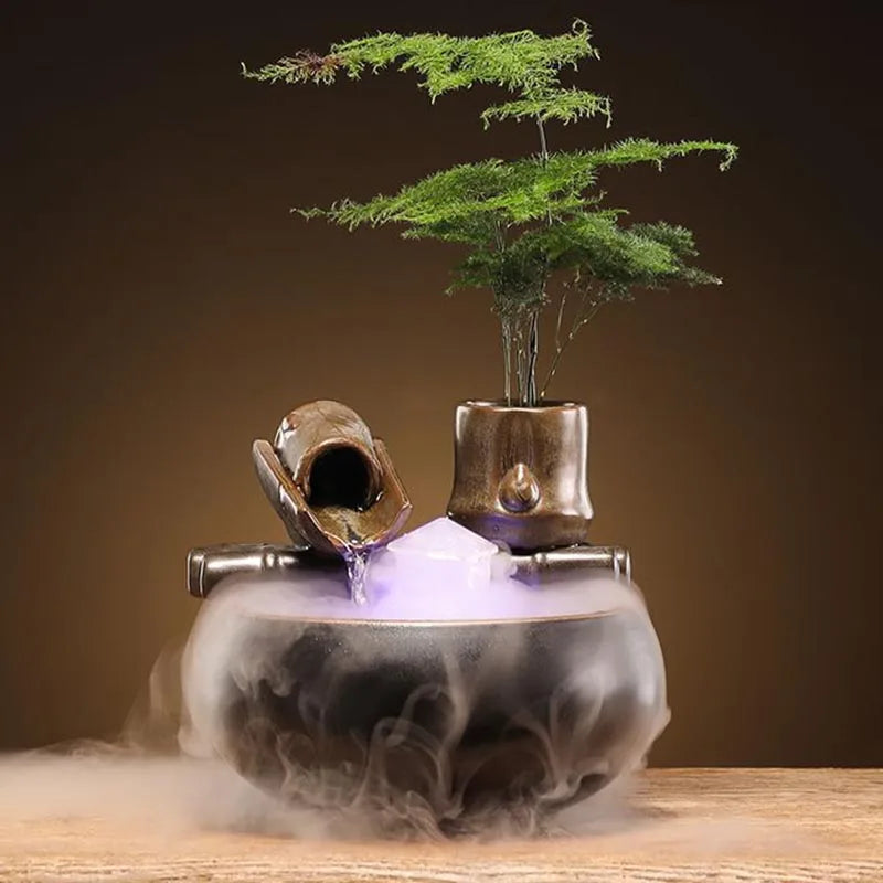 Fontaine à eau en céramique design - FLORALO