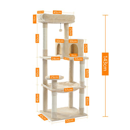Arbre à Chat Multi-Niveaux Apache