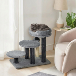 Arbre à Chat Plateformes Escaliers Gris Scalo