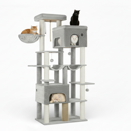 Arbre à Chat Tour XXL 2m Gris Festina