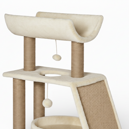 Arbre à Chat Design 76cm Moka