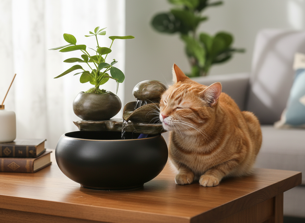 Fontaine à eau en céramique design - FLORALO