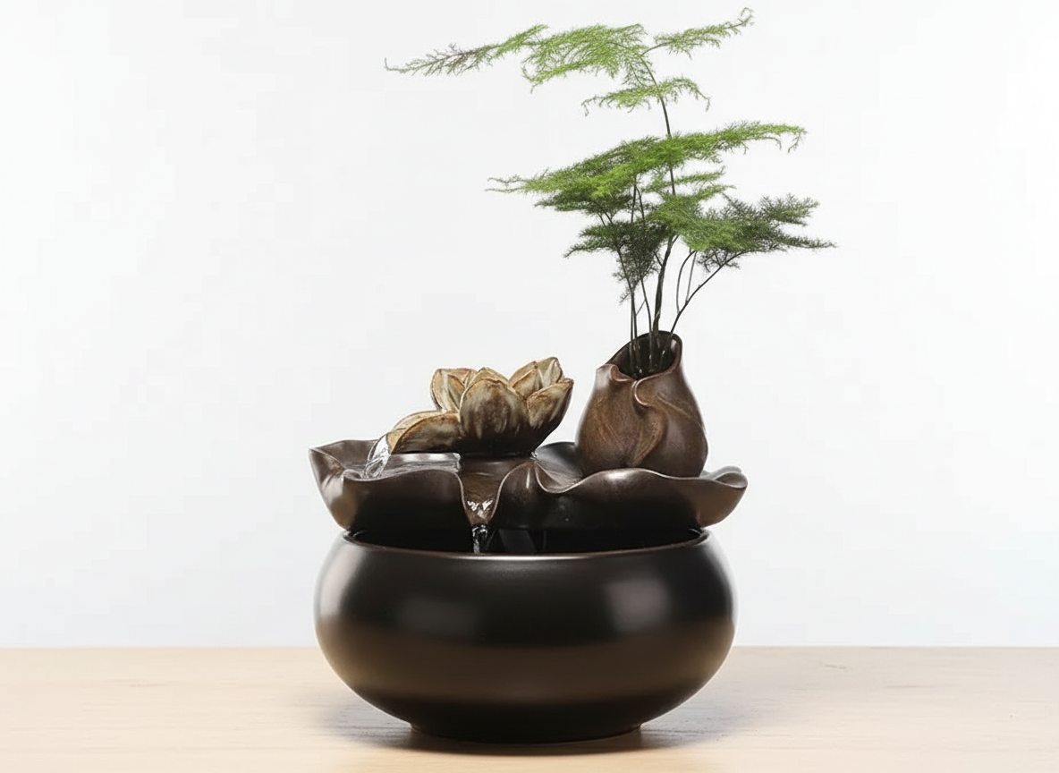 Fontaine à eau en céramique design - FLORALO