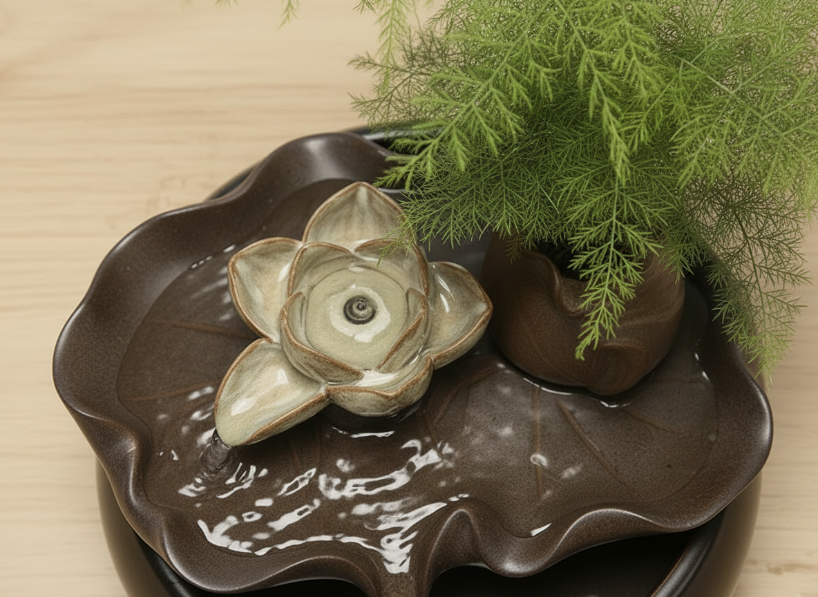 Fontaine à eau en céramique design - FLORALO