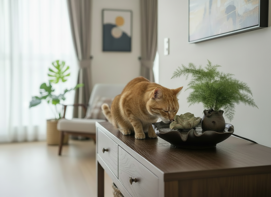 Fontaine à eau en céramique design - FLORALO