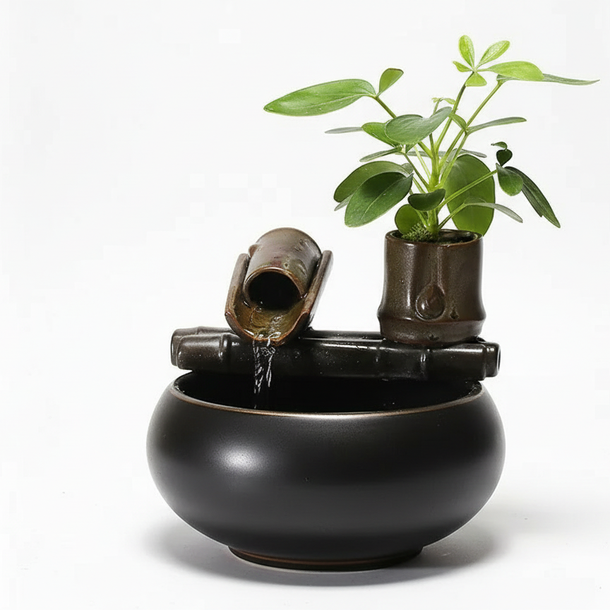 Fontaine à eau en céramique design - FLORALO