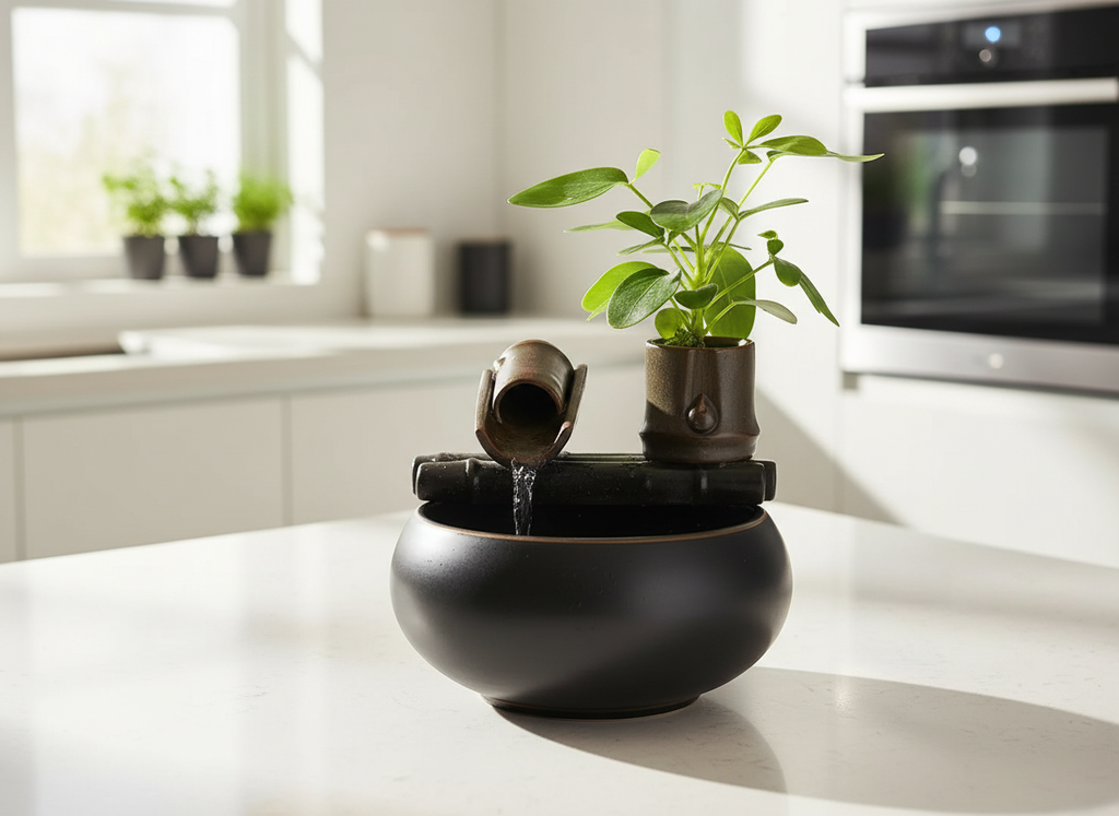 Fontaine à eau en céramique design - FLORALO