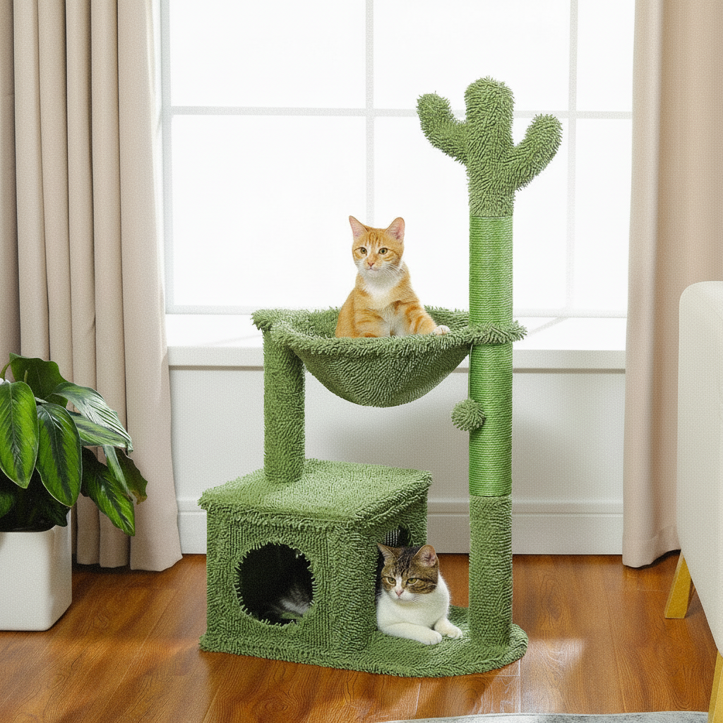 Arbre à Chat Cactus Petit 102cm - Chactus