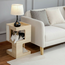 Arbre à Chat Bois Moderne Lampezza