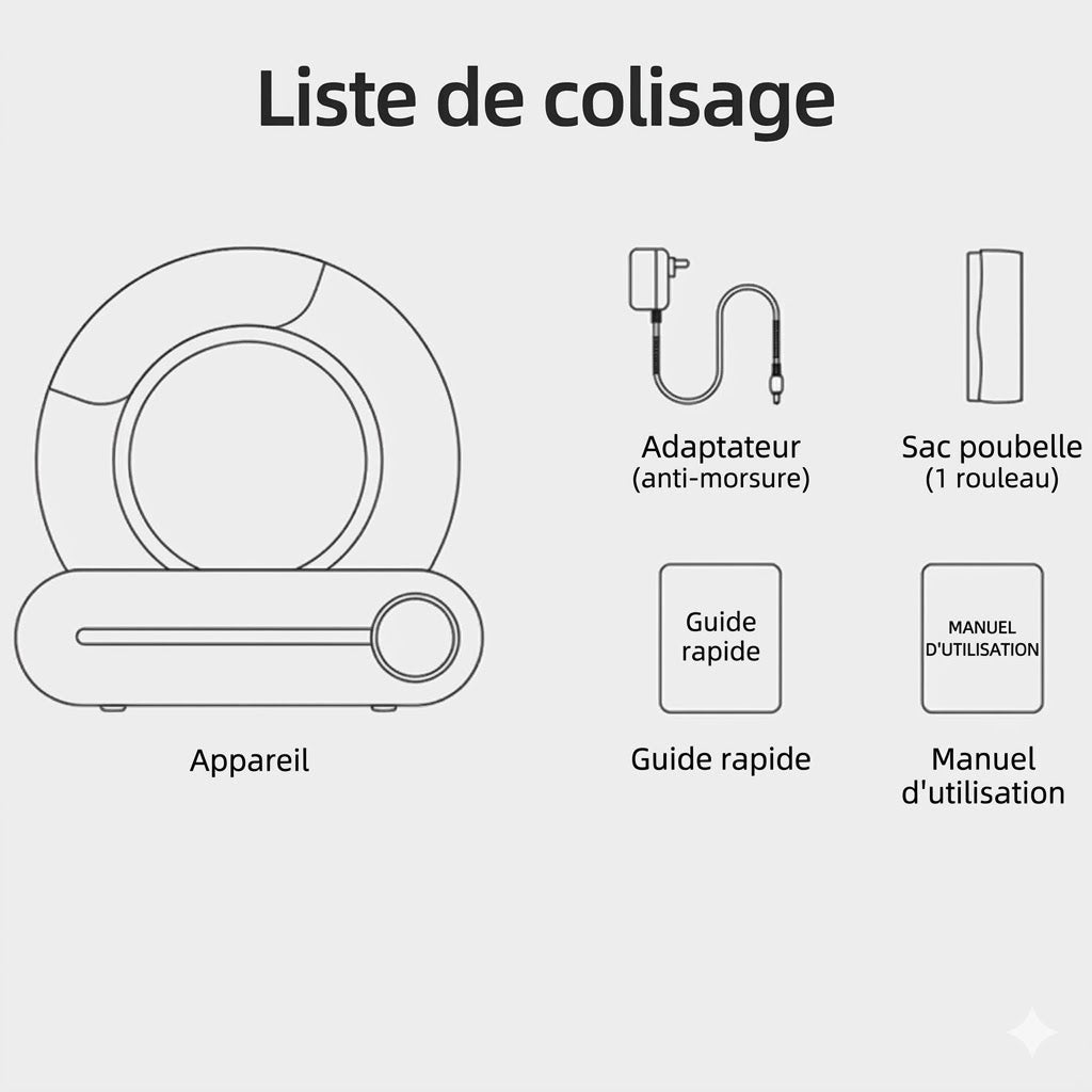 Litière Automatique Fermée - PALACIO